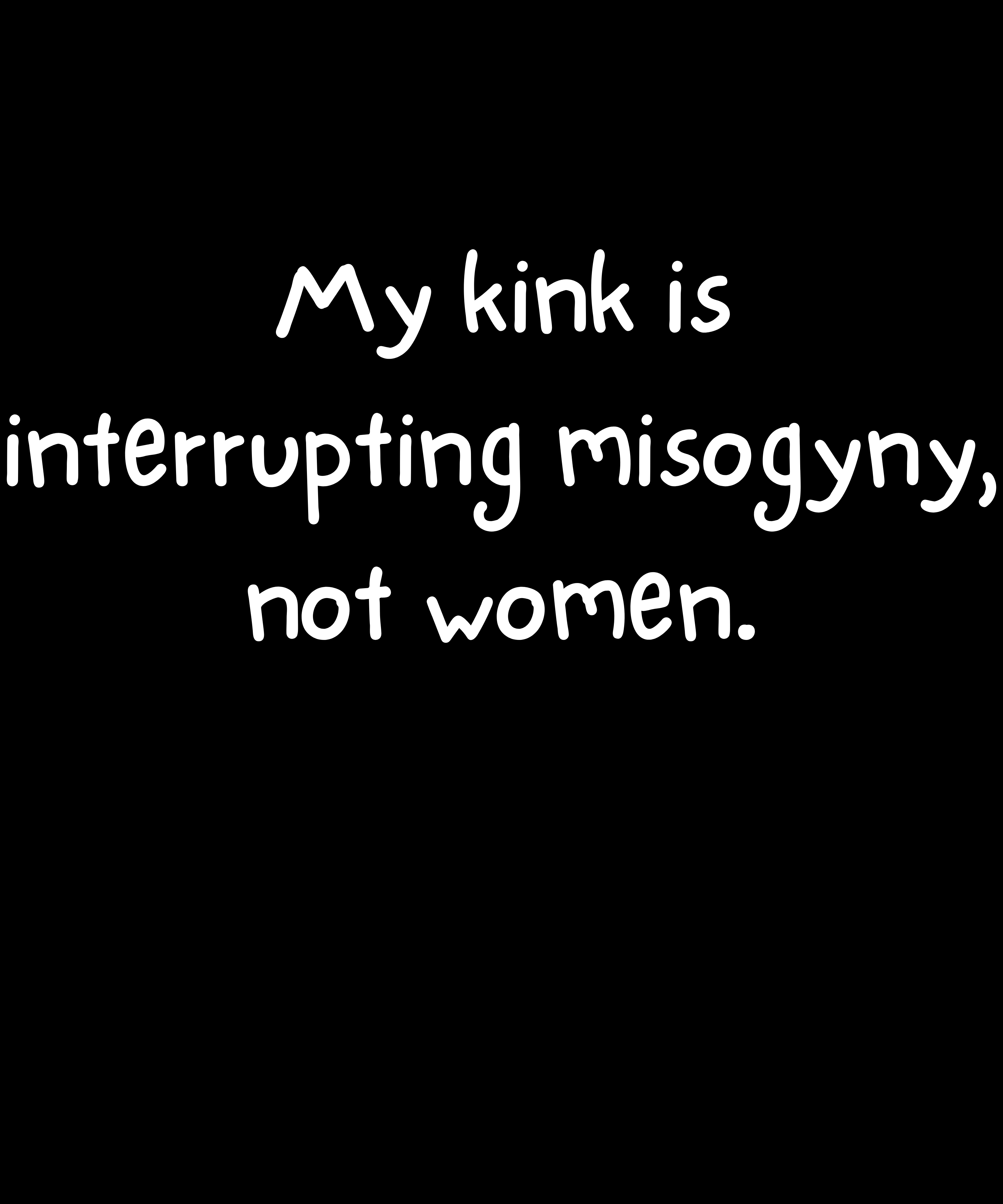 Interrupting Misogyny | Premium Cotton Crop Tank