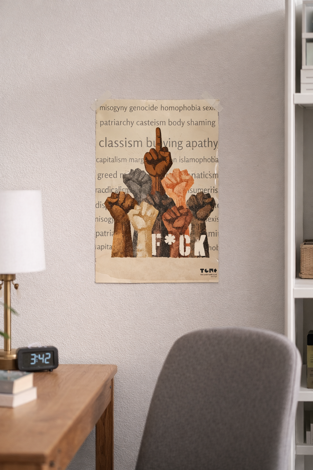 Poster - Fuck What's Not Right