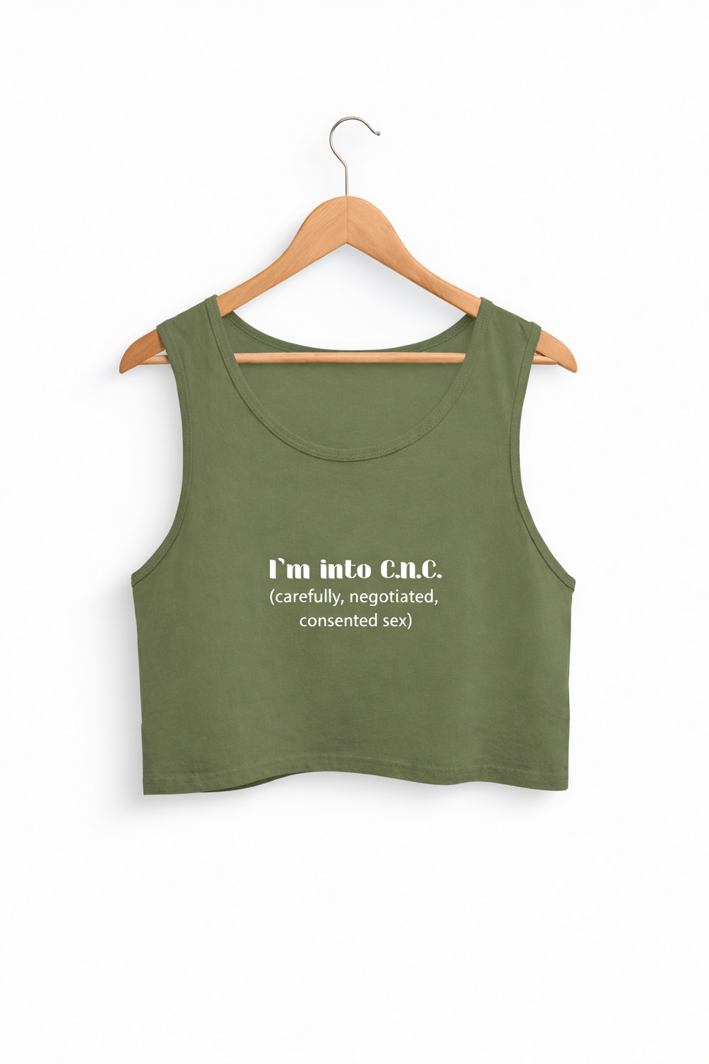 I'm into C.N.C. | Premium Cotton Crop Tank