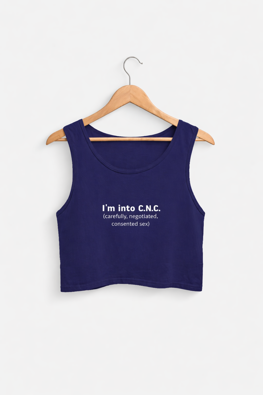 I'm into C.N.C. | Premium Cotton Crop Tank