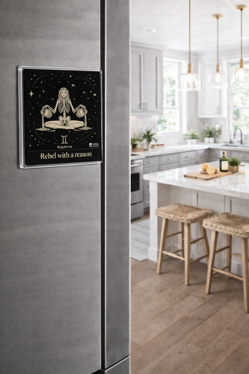 Fridge Magnet - Aquarius (Zodiac Collection)