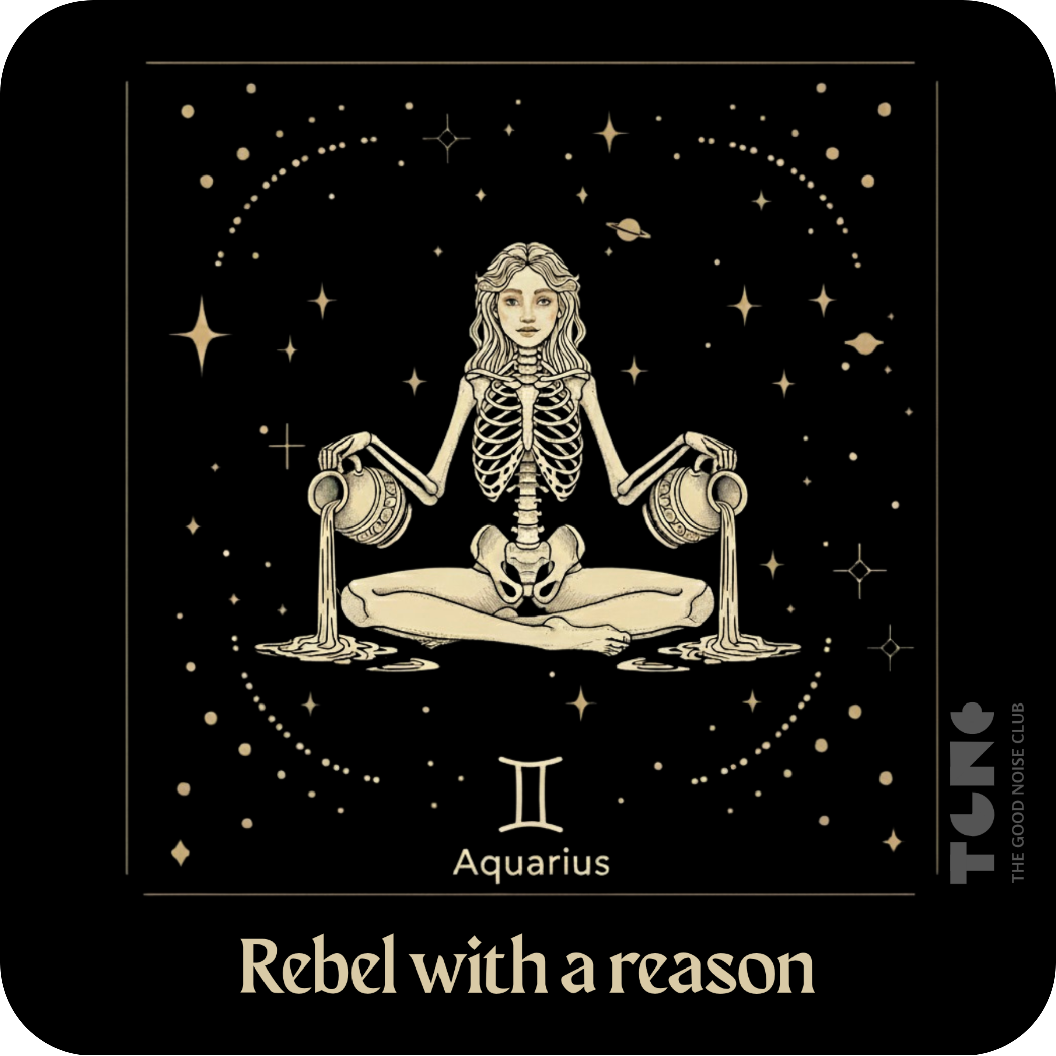 Fridge Magnet - Aquarius (Zodiac Collection)