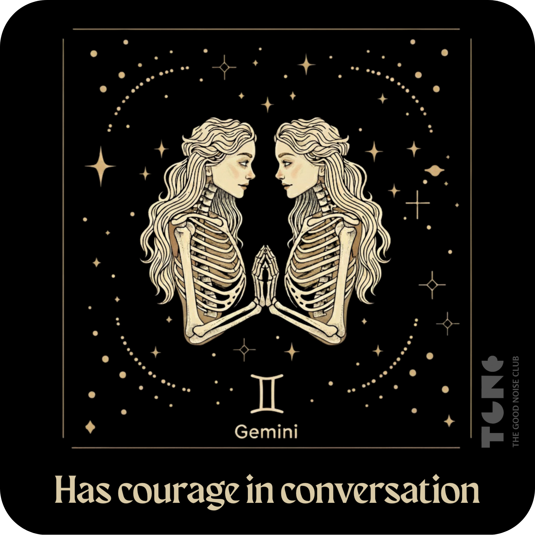 Fridge Magnet - Gemini (Zodiac Collection)